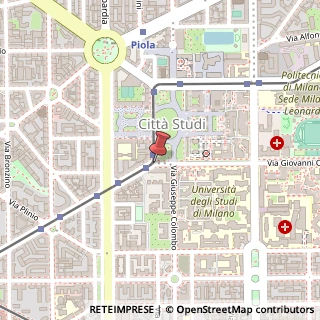 Mappa Via Giovanni Pascoli, 70, 20133 Milano, Milano (Lombardia)
