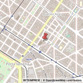 Mappa Via Giovanni Omboni, 6, 20129 Milano, Milano (Lombardia)