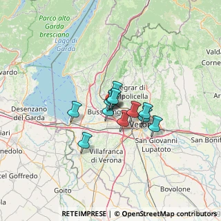 Mappa Via dei Salici, 37012 Bussolengo VR, Italia (7.41)