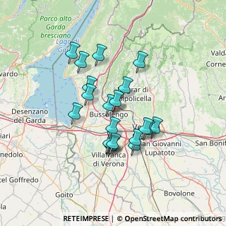 Mappa Via dei Salici, 37012 Bussolengo VR, Italia (11.472)
