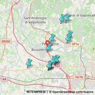 Mappa Via dei Salici, 37012 Bussolengo VR, Italia (3.66231)