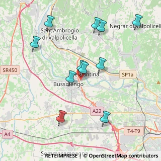 Mappa Via dei Salici, 37012 Bussolengo VR, Italia (4.14909)