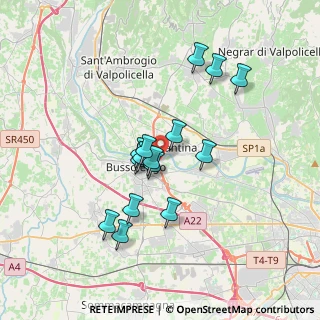 Mappa Via dei Salici, 37012 Bussolengo VR, Italia (2.95267)