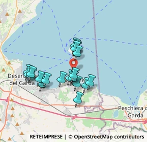 Mappa Via Benaco, 25019 Sirmione BS, Italia (2.8825)