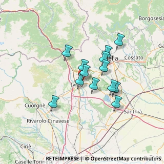 Mappa Via P. Crotta, 10010 Cascinette d'Ivrea TO, Italia (10.71)