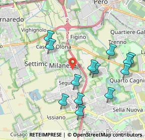 Mappa Via Albert Einstein, 20018 Sedriano MI, Italia (2.05923)