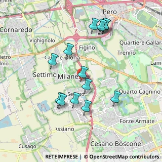Mappa Via Albert Einstein, 20018 Sedriano MI, Italia (1.89643)