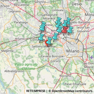 Mappa Via Albert Einstein, 20018 Sedriano MI, Italia (6.37)