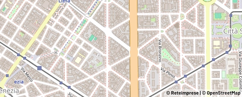 Mappa Milano