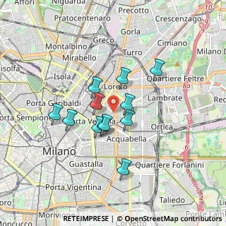Mappa Via Achille Maiocchi, 20131 Milano MI, Italia (1.32417)