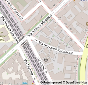 Mappa Via Eupili, 20145 Milano MI, Italia (0.06957)