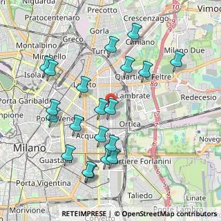 Mappa Via Giovanni Celoria, 20133 Milano MI, Italia (2.0915)