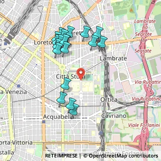 Mappa Via Giovanni Celoria, 20133 Milano MI, Italia (0.9695)
