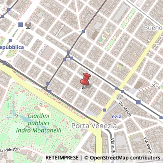 Mappa Via Lecco, 6, 20124 Milano, Milano (Lombardia)