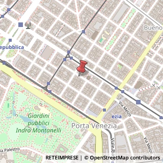 Mappa Via Lazzaro Palazzi, 12, 20124 Milano, Milano (Lombardia)