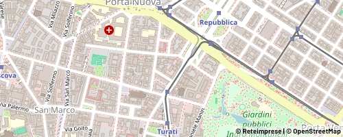 Mappa Milan