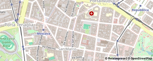 Mappa Milano