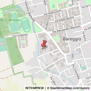 Mappa Via Luigi Cadorna, 18, 20008 Bareggio, Milano (Lombardia)