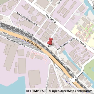 Mappa Via Giuseppe Paganello, 18, 30170 Venezia, Venezia (Veneto)