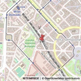 Mappa Via Andrea Massena, 15, 20145 Milano, Milano (Lombardia)