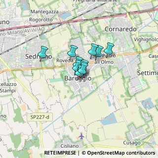 Mappa Corso Italia, 20008 Bareggio MI, Italia (0.82636)