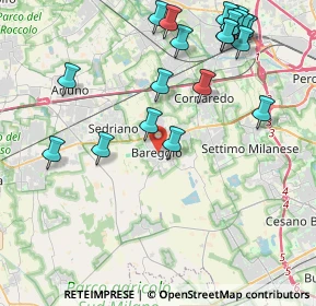 Mappa Corso Italia, 20008 Bareggio MI, Italia (4.909)