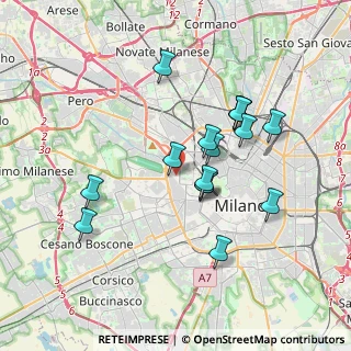Mappa Via Sebastiano del Piombo, 20149 Milano MI, Italia (3.28125)