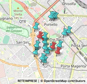 Mappa Via Sebastiano del Piombo, 20149 Milano MI, Italia (0.6845)