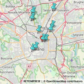 Mappa Viale Vittorio Veneto, 20124 Milano MI, Italia (4.04692)