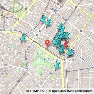 Mappa Viale Vittorio Veneto, 20124 Milano MI, Italia (0.379)