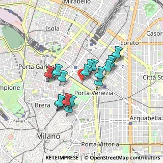 Mappa Viale Vittorio Veneto, 20124 Milano MI, Italia (0.717)