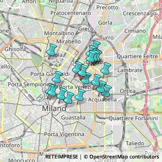 Mappa Corso Buenos Aires, 20121 Milano MI, Italia (1.206)