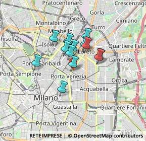 Mappa Corso Buenos Aires, 20129 Milano MI, Italia (1.17643)