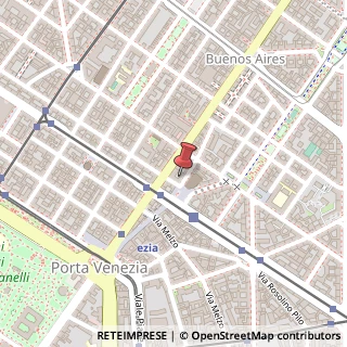 Mappa Via Lazzaro Spallanzani, 15, 20129 Milano, Milano (Lombardia)