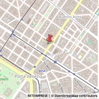 Mappa Corso Buenos Aires, 15, 20124 Milano, Milano (Lombardia)