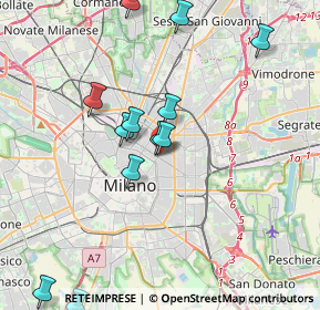 Mappa Corso Buenos Aires, 20129 Milano MI, Italia (4.11583)