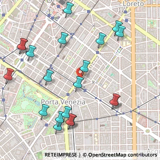 Mappa Corso Buenos Aires, 20121 Milano MI, Italia (0.645)