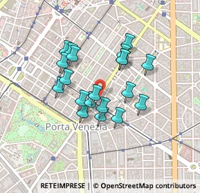 Mappa Corso Buenos Aires, 20129 Milano MI, Italia (0.3465)