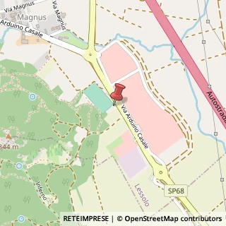 Mappa Via Arduino Casale, 124, 10010 Strambino, Torino (Piemonte)