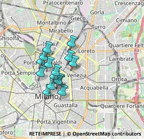 Mappa Viale Regina Giovanna angolo, 20129 Milano MI, Italia (1.38)