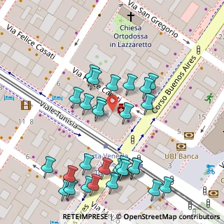 Mappa Viale Regina Giovanna angolo, 20129 Milano MI, Italia (0.05862)