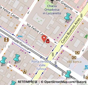 Mappa Viale Regina Giovanna angolo, 20129 Milano MI, Italia (0.153)