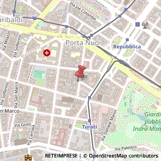 Mappa Via Andrea Appiani, 7, 20121 Milano, Milano (Lombardia)