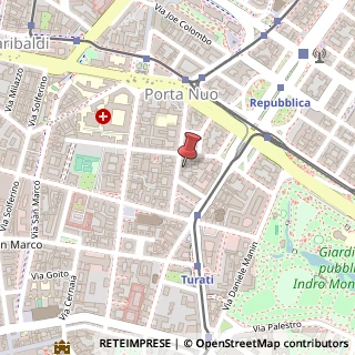 Mappa Via Andrea Appiani, 12, 20121 Milano, Milano (Lombardia)