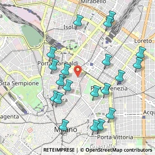 Mappa Via Andrea Appiani, 20121 Milano MI, Italia (1.16)