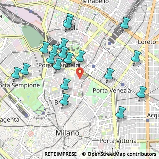 Mappa Via Andrea Appiani, 20121 Milano MI, Italia (1.0655)