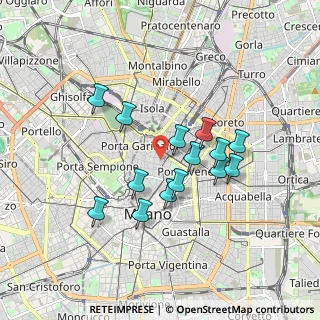 Mappa Via Andrea Appiani, 20121 Milano MI, Italia (1.50714)