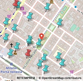 Mappa Piazzale Lavater, 20129 Milano MI, Italia (0.167)