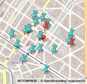 Mappa Piazzale Lavater, 20129 Milano MI, Italia (0.2235)