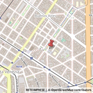 Mappa Via Giovanni Battista Morgagni, 2, 20129 Milano, Milano (Lombardia)